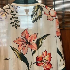 a new day Long Floral Kimono
